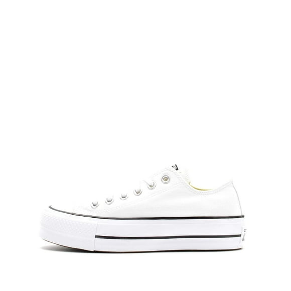 Converse Women's Chuck Taylor All Star Lift Sneakers, White/Black/White, 5 Medium US
