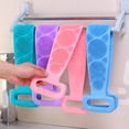 thumbnail image 4 of Cepillo de baño de silicona, exfoliante de espalda para hombres y mujeres, baño de ducha, masaj Romacci Frotar toalla zao, 4 of 7