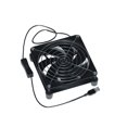 thumbnail image 1 of kurtrusly Office USB Powered Cooling Fan Living Room Bedroom TV Box Computer Router Strong Wind External Fan Accessories 12cm Type 1, 1 of 9