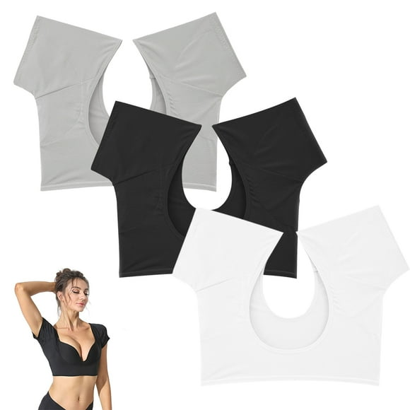3Pcs Underarm Sweat Vest Underarm Pads Armpit Sweat Pads Underarm Sweat Protector Sweating Guard for Women Girls Ladies