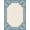 Blue, Pattern 1, variant on ODIKA 4' x 6' Machine Washable Non-Slip Area Rug, Baroque Scroll High Traffic Rug, Blue, 414163