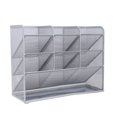 thumbnail image 1 of Multi Functional Pencil Holder, Anti Slip  Bottom   45° Tilt Design Desk Mesh Pen Organizers  For Office Desk For Home Desk, 1 of 8