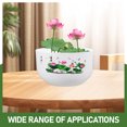 thumbnail image 4 of MasteelfCA Hydroponic Flower Pot Desktop Flower Planting Pot Practical Lotus Flower Pot, 4 of 9