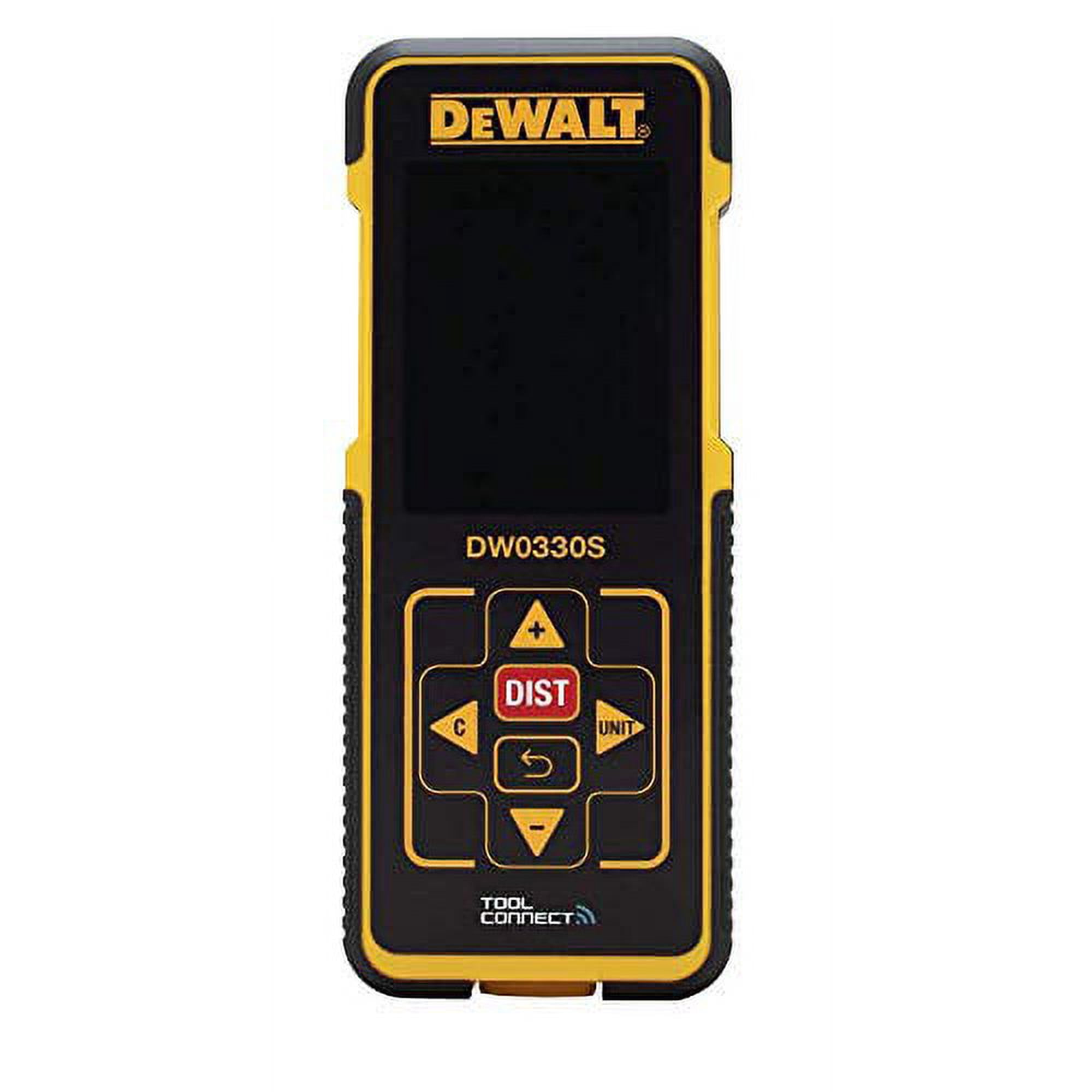 DEWALT Laser Measure Tool/Distance Meter 330 with Bluetooth (DW0330S)