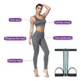 thumbnail image 4 of Spring Chest Expander, Multi-function, Black, Hand Grip, Pedal Pull Rope, 4 of 8