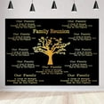 thumbnail image 2 of Family Reunion Backdrop for Family Party Decorations Cool Colorful Fashion Our Family Reunion Background Family Reunion Party Supplies Family Reunion Banner, 2 of 4