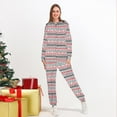 thumbnail image 3 of Family Matching Pajamas Christmas Jammies Clothes Cotton Holiday Nightwear Household Sleepwear Sets Long Sleeve Pjs Women L, 3 of 12