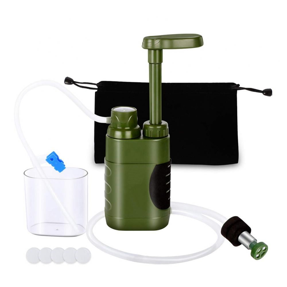 Camping Hiking Emergency Life Survival Portable Purifier Water Filter 