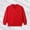 Red, variant on Unisex Toddler Baby Boys Girls Solid Color Cotton Bomber Jacket, Full Zip Up Casual Varsity Baseball Jacket, Fall Winter Lightweight Outerwear Coat for Daily & Outdoor Activities, Black 100
