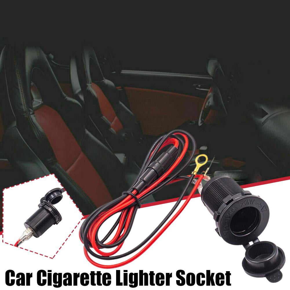 HFLWYWD 12V Car Cigarette Lighter Socket USB Charger Power Adapter Outlet