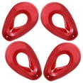 thumbnail image 1 of unbranded 2Pares Cubre Orejas De Silicona Para Teñir Protección Resistente Para Salón Ducha Rojo, 1 of 8