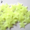 thumbnail image 2 of Walbest Fluorescent Colorful Glow in The Dark Luminous Stars Wall Decals & Stickers (100/40 Piece), 2 of 7