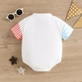 thumbnail image 7 of Gubotare Baby Clothes Baby Boy Girl Bubble Romper Short Sleeve Bodysuit Oversized Summer Clothes,White 3-6 Months, 7 of 7