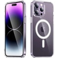 thumbnail image 2 of Luxury MagSafe Clear Compatible Phone Case for iPhone 8, XS, 11, 12 , 13, 14, 15 Pro Max, 2 of 6