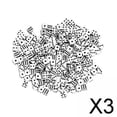 thumbnail image 1 of 3x Dados de de 100 Piezas con Puntos Negros, Juguetes de Decisión de Seis para Exteriores, 8mm para La Actividad Natural, Regalos de 3 piezas, 1 of 8