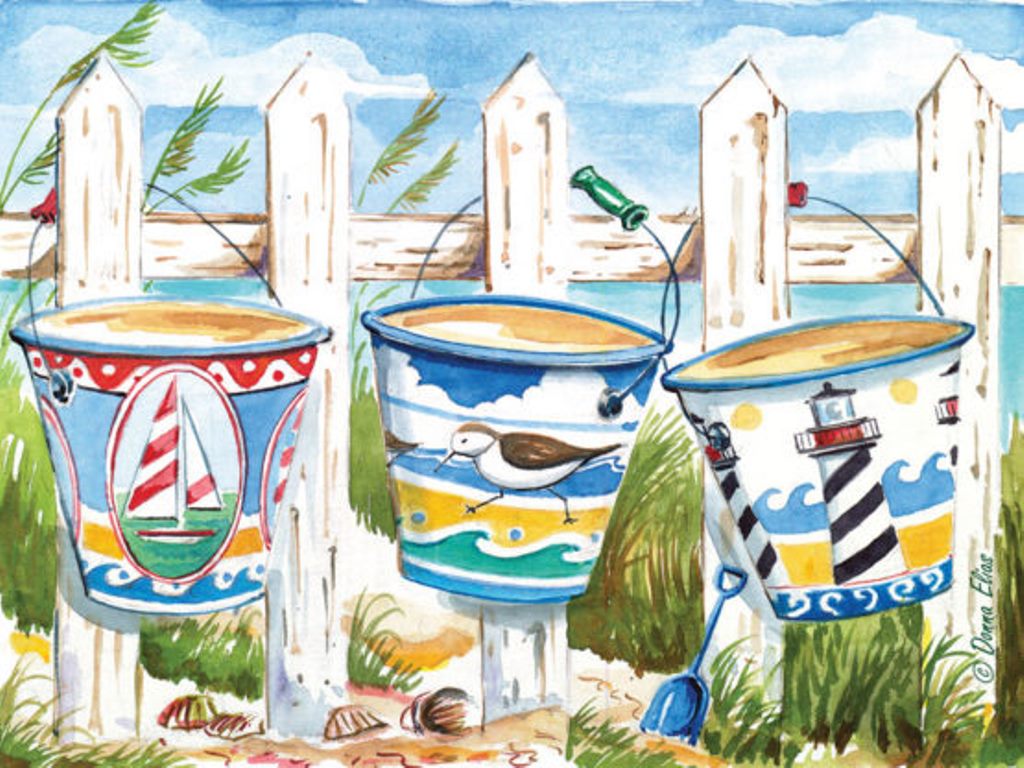 Heritage Puzzle Inc. Bucket Brigade Jigsaw Puzzle (550Piece)