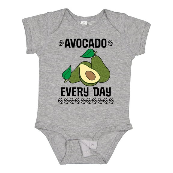 Inktastic Avocado Every Day Boys or Girls Baby Bodysuit