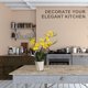thumbnail image 4 of Flor falsa de tres puntas phalaenopsis bonsái de escritorio pequeña planta decorativa decoración flor artificial planta verde artificial, 4 of 5