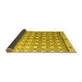 thumbnail image 2 of Ahgly Company Indoor Square Abstract Yellow Modern Area Rugs, 8' Square, 2 of 4