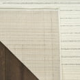 thumbnail image 6 of Nourison Hues Scandinavian Stripe Indoor Area Rug Ivory Grey 3'11" x 5'11", 6 of 9