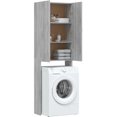 thumbnail image 5 of Mueble para lavadora Sonoma gris 64x25,5x190 cm, 5 of 5