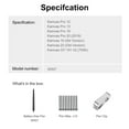thumbnail image 3 of W507 Passive Pressure Sensitivity Stylus for HUION Kamvas Series with 10 Replacement Nibs - Compatible with Kamvas Pro 12, Pro 13, Pro 16, Pro 20 and More, 3 of 7