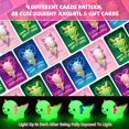 thumbnail image 2 of Gocozer Paquete de 28 tarjetas de San Valentín con ajolotes brillantes y squishies, 2 of 7