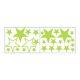 thumbnail image 1 of Calcomanías de decoración de pared Sunnimix 27 piezas estrellas pegatina de techo luminosa, 1 of 7