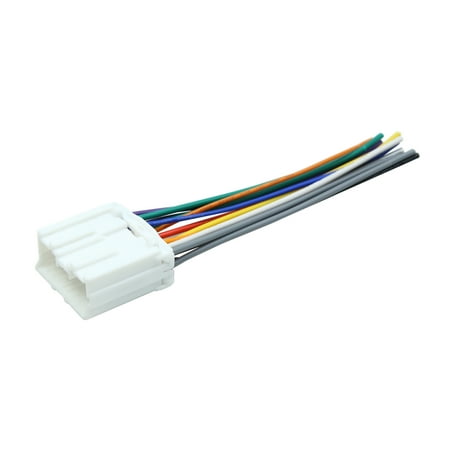 DC 12V Car 14 Pin Female DVD Radio Wire Harness Adapter ... 14 pin wire harness 