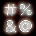 thumbnail image 3 of SHANJIA Upgraded Version Neon Letter, LED Alphabet Lights Up Letters USB Operated White Neon Wall Light for Bedroom,Birthday,Wedding Decor, 3 of 5