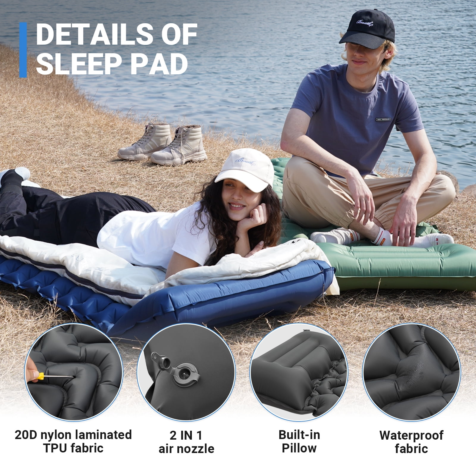 Kingcamp point inflatable mat deals