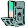 thumbnail image 1 of Estuche GANGXUN para iPhone X/Xs, soporte giratorio 360°, estilo mecánico y magnético, 1 of 5