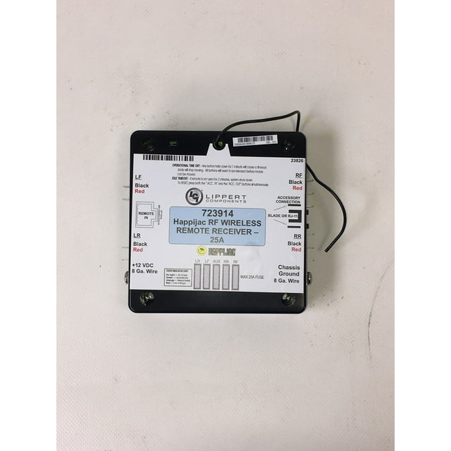 Lippert Components Camper Jack Remote Control Unit 733513 Happijac; For Use With Happijac Camper Jacks; Clutchless Current Sensing CCS Wireless Main Logic Board; 25 Amp