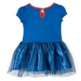 thumbnail image 4 of Marvel Spiderman and Captain America Girls' Costume Dress, Leggings and Headband Set (0-6 Months, Spiderman), 4 of 5