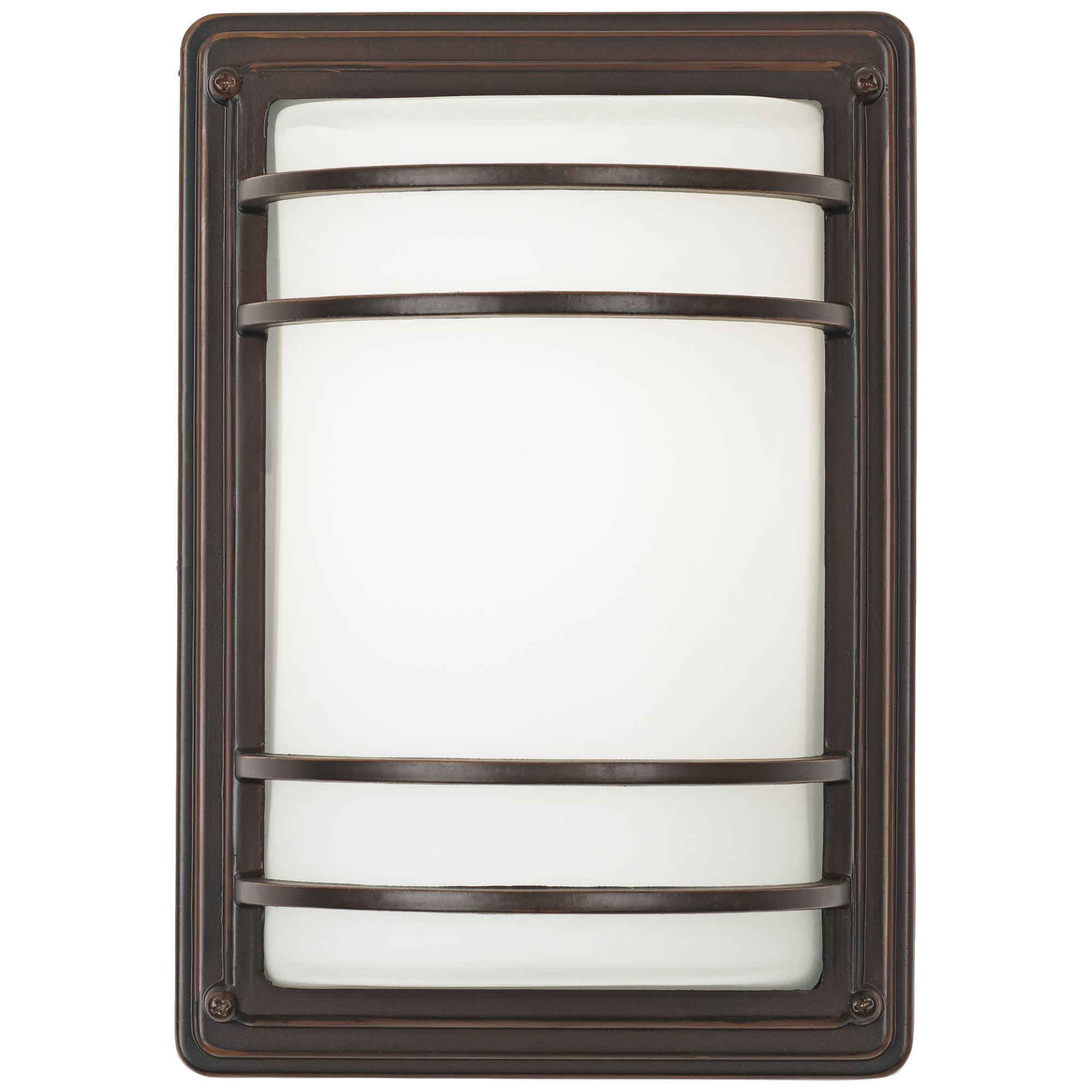 John Timberland Habitat Modern Outdoor Wall Light Fixtures Set of 2 Rubbed Bronze 11" Opal Glass for Post Exterior Barn Deck House Porch Yard Patio
