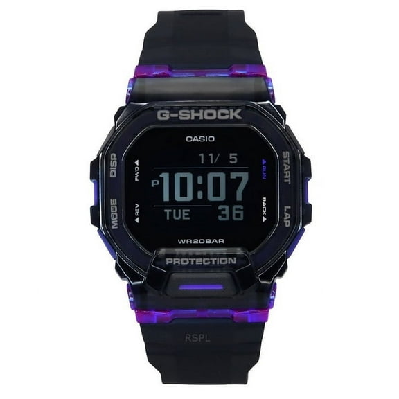 Casio G-Shock G-Squad Digital Smartphone Link Resin Strap Quartz GBD-200SM-1A6 200M Men's Watch