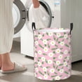thumbnail image 4 of Lsque Daisies Flowers pattern Laundry Hamper Basket, Tall Woven Rope Hamper Basket for Clothes, Lightweight Storage Basket, Collapsible Waterproof-Medium, 4 of 8