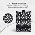 thumbnail image 6 of Golf Pouch Bag Ball Holder Valuable,Golf Storage Zipper Handbag Pocket with Gear Clip Hook to Attach Bag Lightweight Portable, 6 of 7