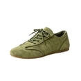 thumbnail image 2 of Willtoo Women's Retro Platform Sneakers Cute Running Shoes Rounde ToeThick Sole Casual Walking Shoes Lace Up Breathable Classic Trainers Shoes, 2 of 5