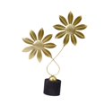 thumbnail image 2 of Iron Figurine Artwork Birthday Gift Leaf Statue for Bookshelf Desktop Indoor, 2 of 8
