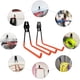 thumbnail image 5 of Una bolsa de 10 ganchos para herramientas, ganchos para guardar en el garaje, ganchos dobles sólidos, ganchos de pared para organizar herramientas eléctricas, escaleras, bicicletas, patinetas, cuerdas, 5 of 5