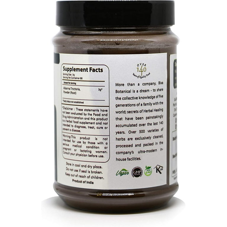 Organic Alkanet Root Powder (Ratanjot Powder) رتن جوت پاوٰڈر