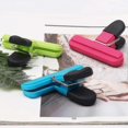 thumbnail image 3 of 9 pinzas para bolsas de alimentos, 3 colores, resistentes, reutilizables, para sellar alimentos, aperitivos y café., 3 of 5