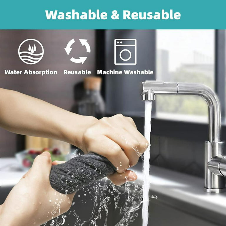 30 Inch Silicone Sink Faucet Mat for Kitchen Bathroom, Kitchen Sink Splash  Guard, Faucet Handle Drip Tray, Water Catcher Mat, Super Absorbent Drying  Pad Counter Protector 30X5.5 Gray 