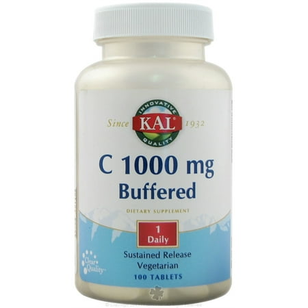 UPC 021245576792 product image for Kal - C Sustained Release Buffere Vegetarian, Tablet (Btl-Plastic) 1000mg 100ct | upcitemdb.com