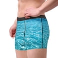 thumbnail image 2 of Fotbe Crystal Clear Ocean Waves Calzoncillos Tipo Boxer con Bolsa de Soporte Total para Hombre, X-Temp Fresco, Transpirable y de Secado Rápido-XX-Large, 2 of 5