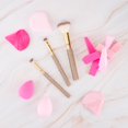 thumbnail image 3 of 21pc Beauty Set Glam Gem Rhinestone Handle Brush Collection with Assorted Blender Sponge Wedge Cosmetic Application Tools Kit for Face, 3 of 5