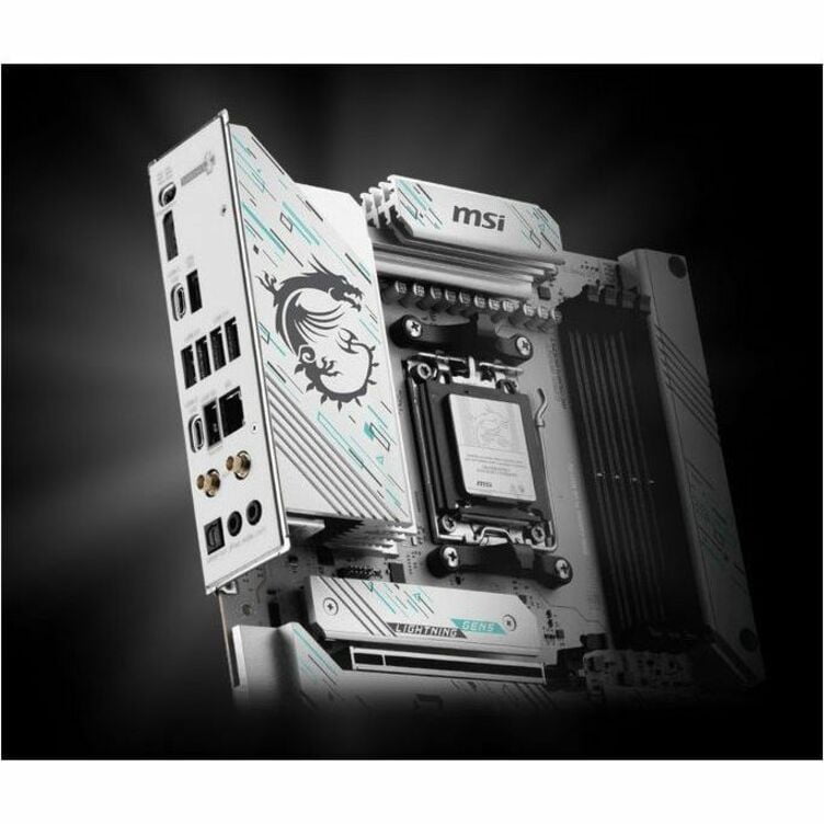 MSI B850 GAMING PLUS WIFI PZ PROJECT ZERO AM5 SATA 6GBs DDR5 Ryzen