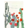 thumbnail image 2 of Barnes, Victoria 12x14 White Modern Wood Framed Museum Art Print Titled - Desert Christmas Cactus II, 2 of 4