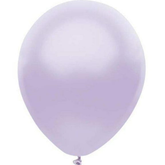 72 Silk Lilac Latex Balloons 12"